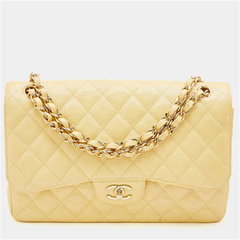 chanel flap bag yellow|Chanel classic flap 2022.